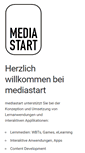 Mobile Screenshot of mediastart.de
