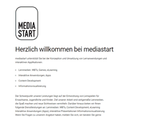 Tablet Screenshot of mediastart.de